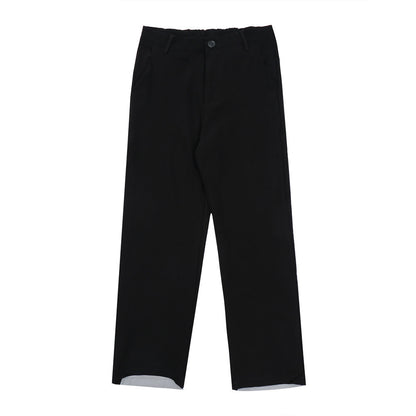 High Street Fashion Brand Loose Straight-leg Pants Dark Trend