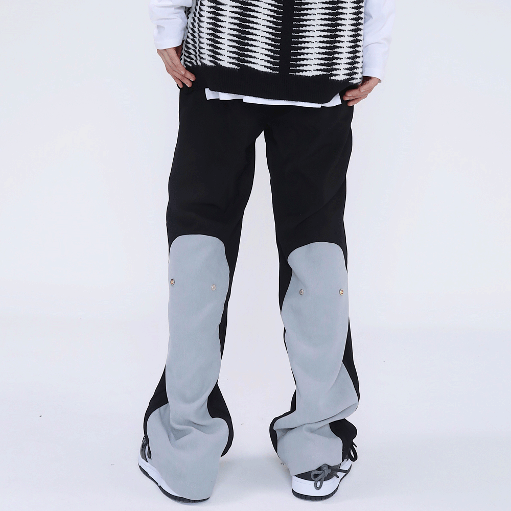High Street Fashion Brand Loose Straight-leg Pants Dark Trend