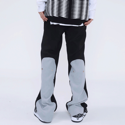 High Street Fashion Brand Loose Straight-leg Pants Dark Trend