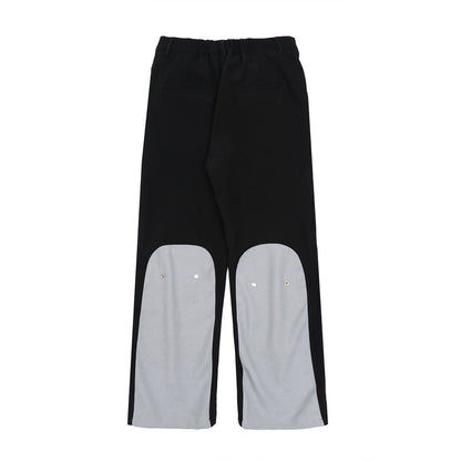 High Street Fashion Brand Loose Straight-leg Pants Dark Trend