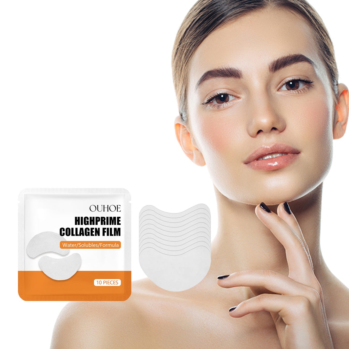 Collagen Eye Mask Reduces Fishtail Lines Around Eyes And Dark Circles