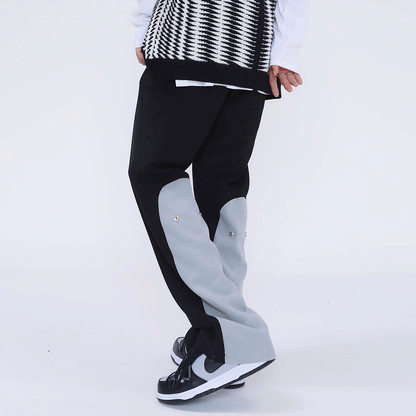 High Street Fashion Brand Loose Straight-leg Pants Dark Trend