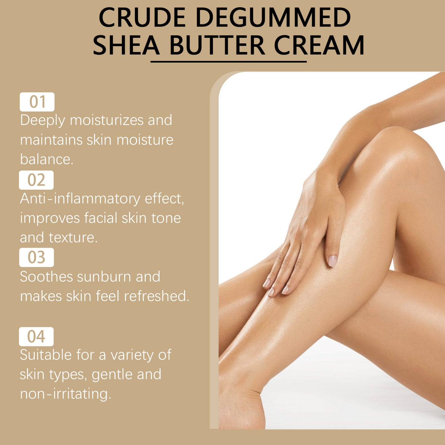 Long-lasting Hydrating Shea Butter Body Lotion Suitable For Both Face And Body